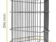 Tangential extractor Micro stainless steel cage
